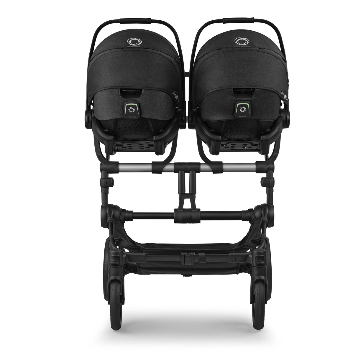 Bugaboo Donkey 6 car seat adapters - twin Black