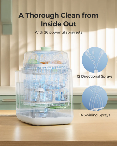 Momcozy Kleanpal Pro Baby Bottle Washer / Sterilizer
