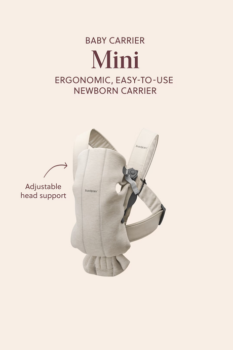 Babybjorn Mini Carrier 3D Jersey Dark Grey