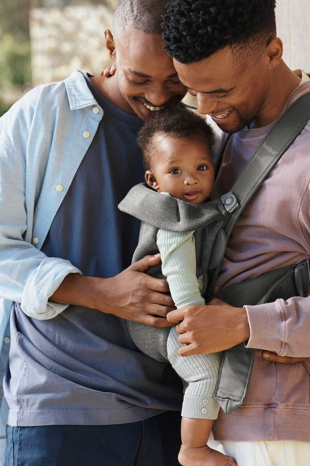 Babybjorn Mini Carrier 3D Jersey Dark Grey