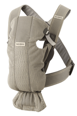 Babybjorn Mini Carrier 3D Mesh Grey beige