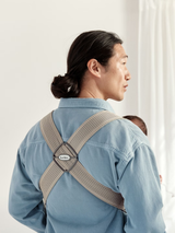 Babybjorn Mini Carrier 3D Mesh Grey beige