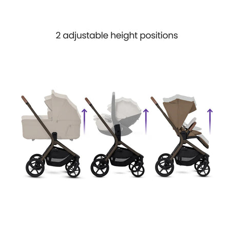 Silver Cross Breez Ultimate 360 Travel System Bundle, Maple