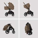 Silver Cross Breez Ultimate 360 Travel System Bundle, Maple