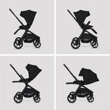 Silver Cross Breez Ultimate 360 Travel System Bundle, Onyx