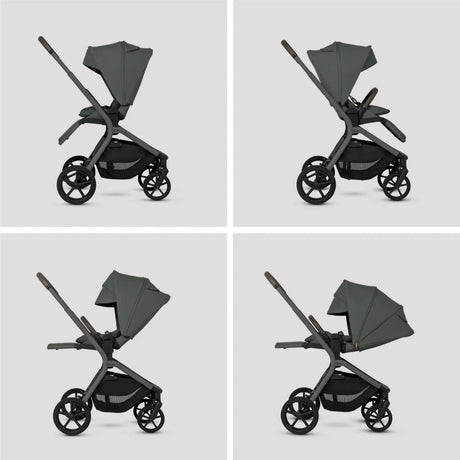 Silver Cross Breez Ultimate 360 Travel System Bundle, Pewter