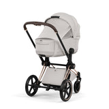 Cybex Priam Style Foldable Carry Cot City Grey/light grey
