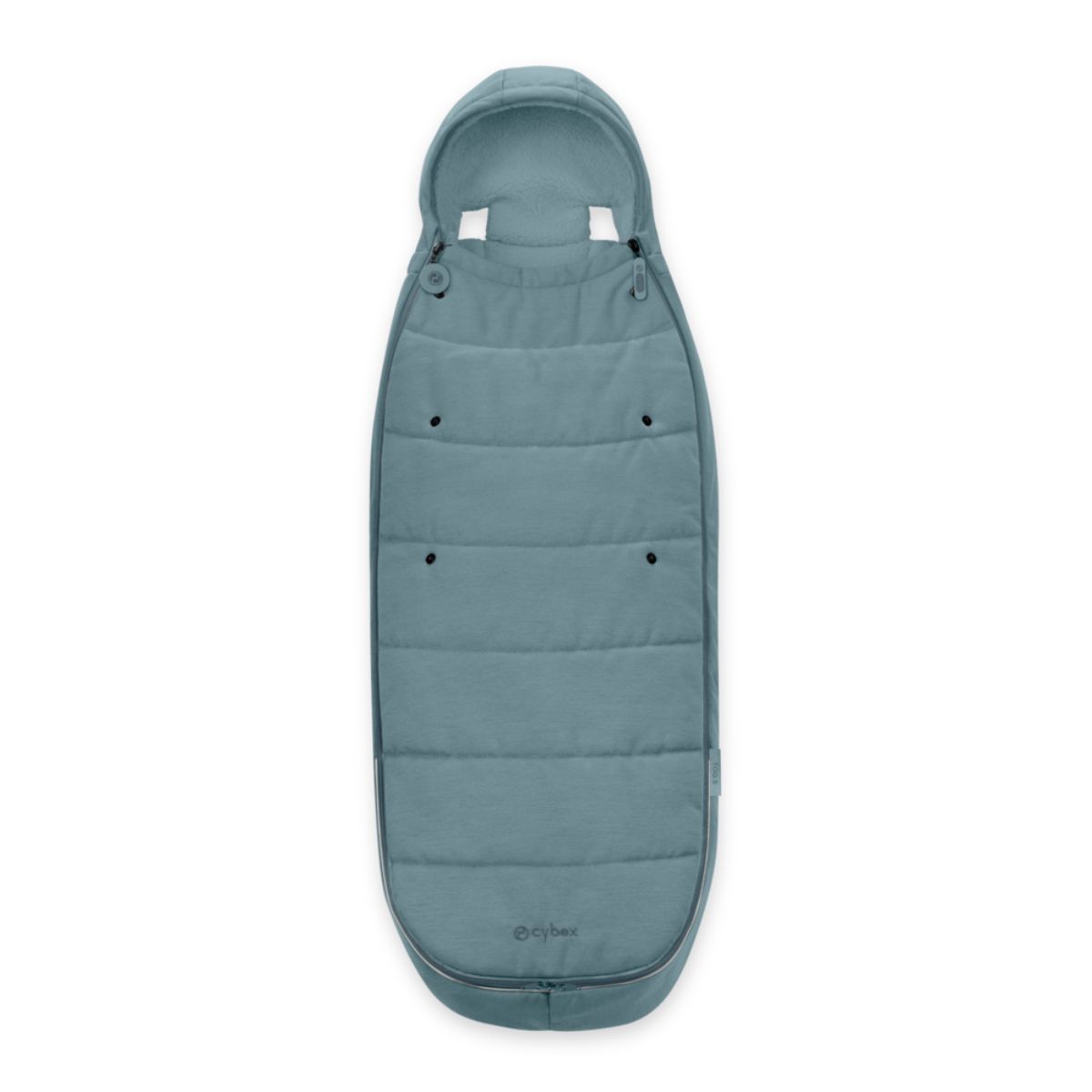 Cybex Gold Footmuff Stormy Blue/LightBlue