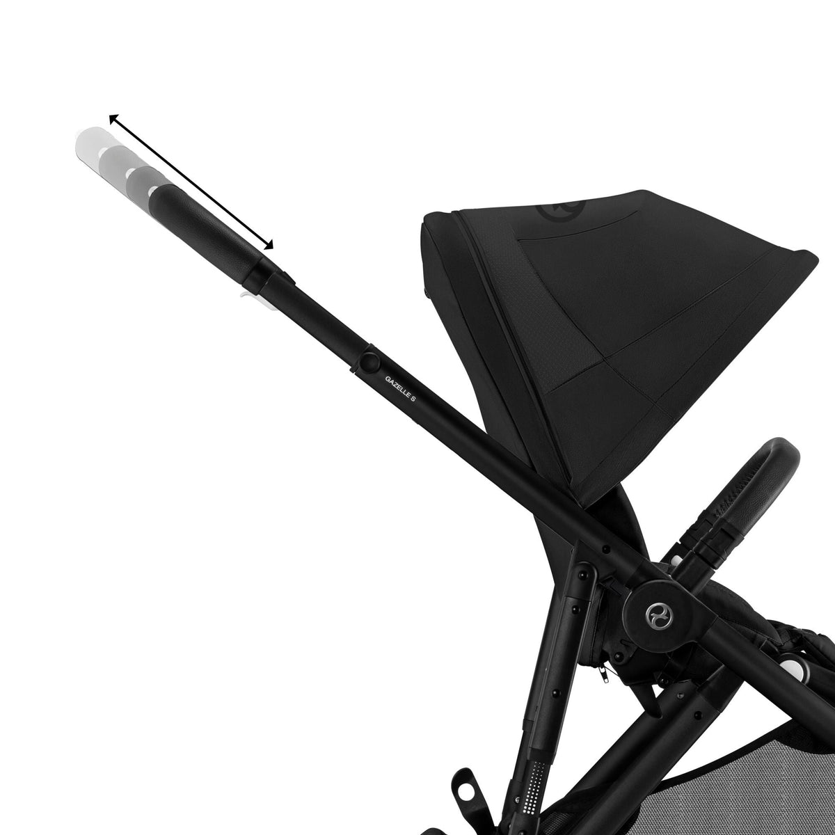 Cybex Gazelle S BLK Moon Black/black