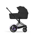 Cybex ePriam Comfort Matt Black incl. Foldable Carry Cot Sepia Black/black