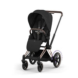 Cybex ePriam Comfort Rosegold incl. Foldable Carry Cot Sepia Black/black