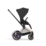 Cybex ePriam Comfort Rosegold incl. Foldable Carry Cot Sepia Black/black