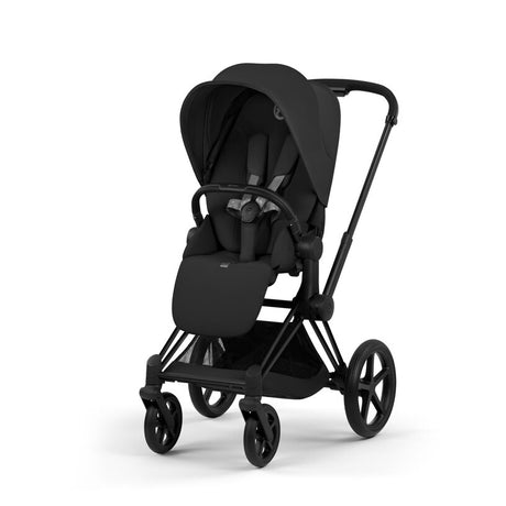 Cybex Priam Comfort Matt Black incl. Foldable Carry Cot Sepia Black/black