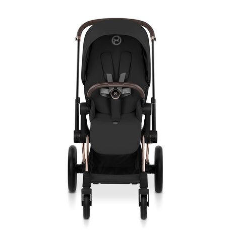 Cybex Priam Comfort Rosegold incl. Foldable Carry Cot Sepia Black/black