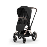 Cybex Priam Comfort Rosegold incl. Foldable Carry Cot Sepia Black/black