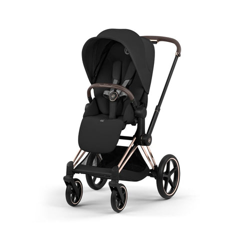 Cybex Priam Comfort Rosegold incl. Foldable Carry Cot Sepia Black/black
