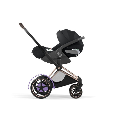 Cybex ePriam Style Frame incl. Seat Hardpart Rosegold/rosegold
