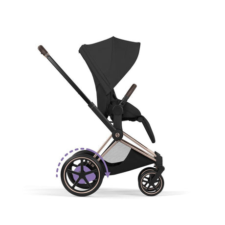 Cybex ePriam Style Frame incl. Seat Hardpart Rosegold/rosegold