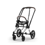Cybex Priam Style Frame incl. Seat Hardpart Chrome Brown/chrome