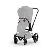 Cybex Priam Style Frame incl. Seat Hardpart Chrome Brown/chrome
