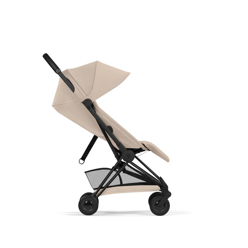 Cybex Coya Comfort Matt Black Cozy Beige/beige
