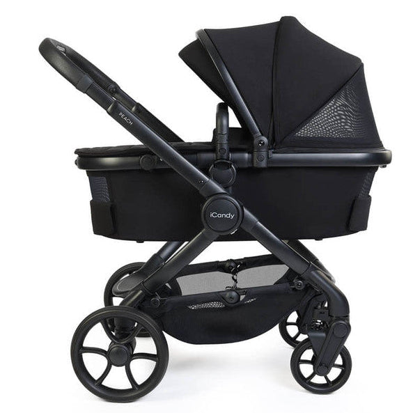 iCandy Peach 8 Complete Pushchair & Carrycot Bundle - Black