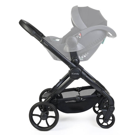 iCandy Peach 8 Complete Pushchair & Carrycot Bundle - Black