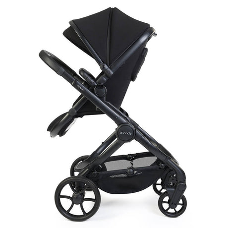 iCandy Peach 8 Complete Pushchair & Carrycot Bundle - Black