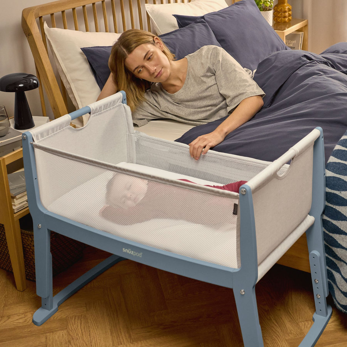 Snuz Snuzpod Studio Bedside Crib