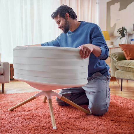 Elvie Rise Smart Bouncer & Bassinet | All-in-One Baby Soothing System