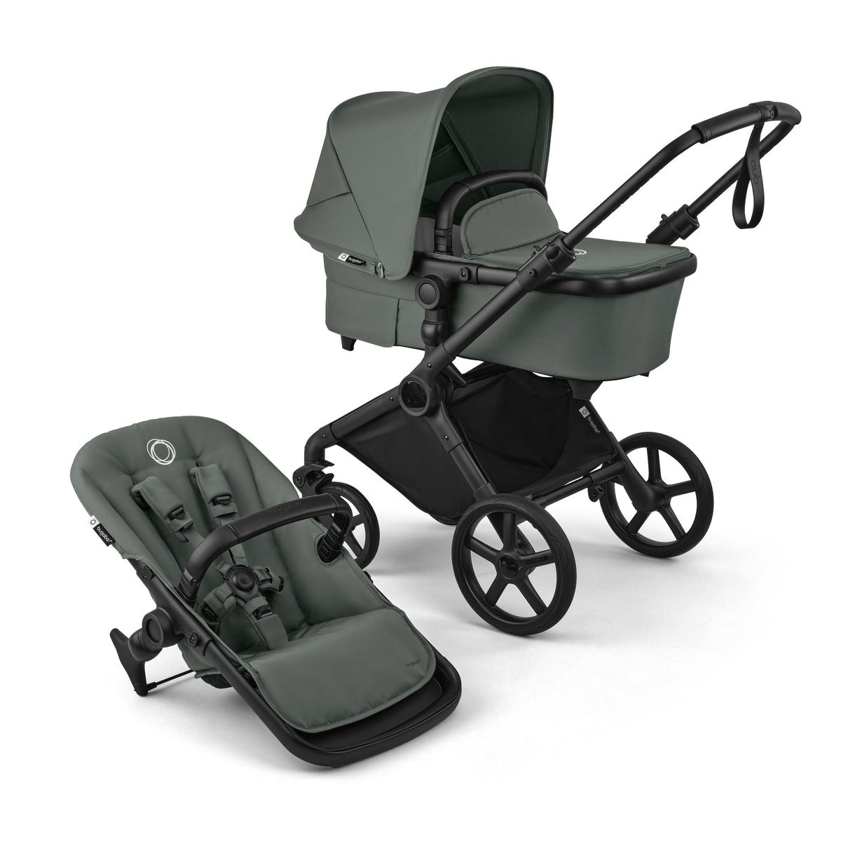 Bugaboo Cub complete Black/Forest Green
