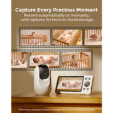 Momcozy BM04 5" LCD Screen video baby monitor