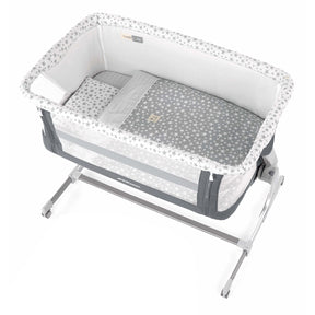 Jane Baby Side Crib + 4 Piece Bedding set