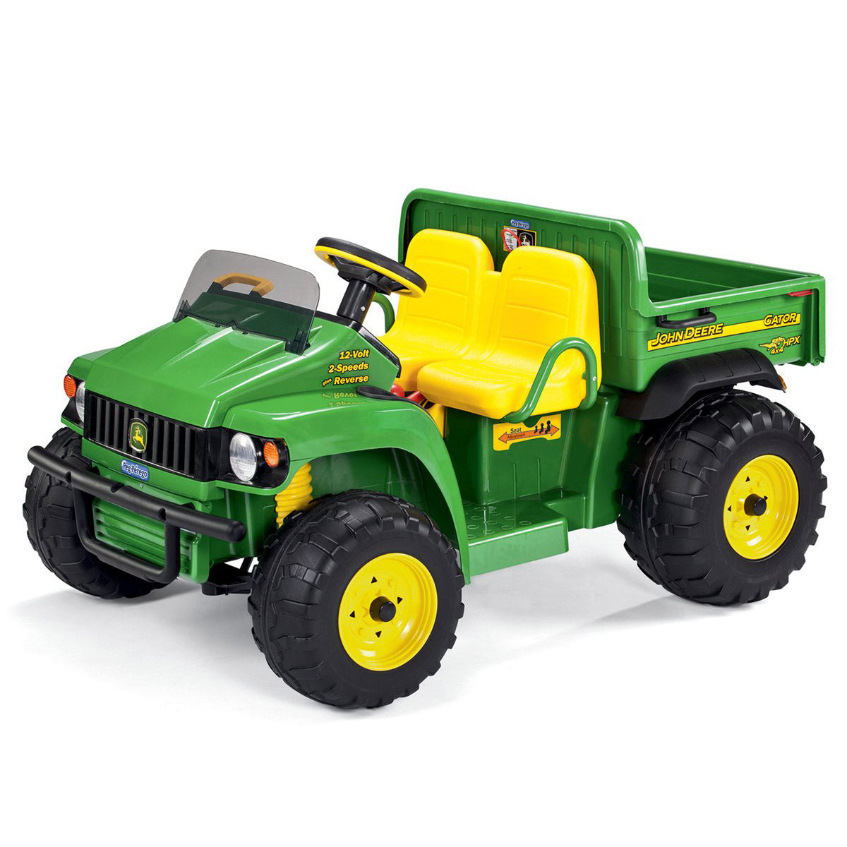 Peg Perego John Deere Gator HPX 12 Volt Tractor, 2 Seater, 3+ years