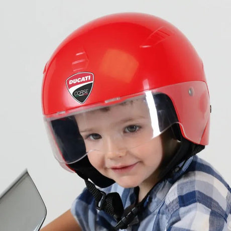 Peg Perego Casco Ducati Kids Ride-On Vehicle Safety Helmet