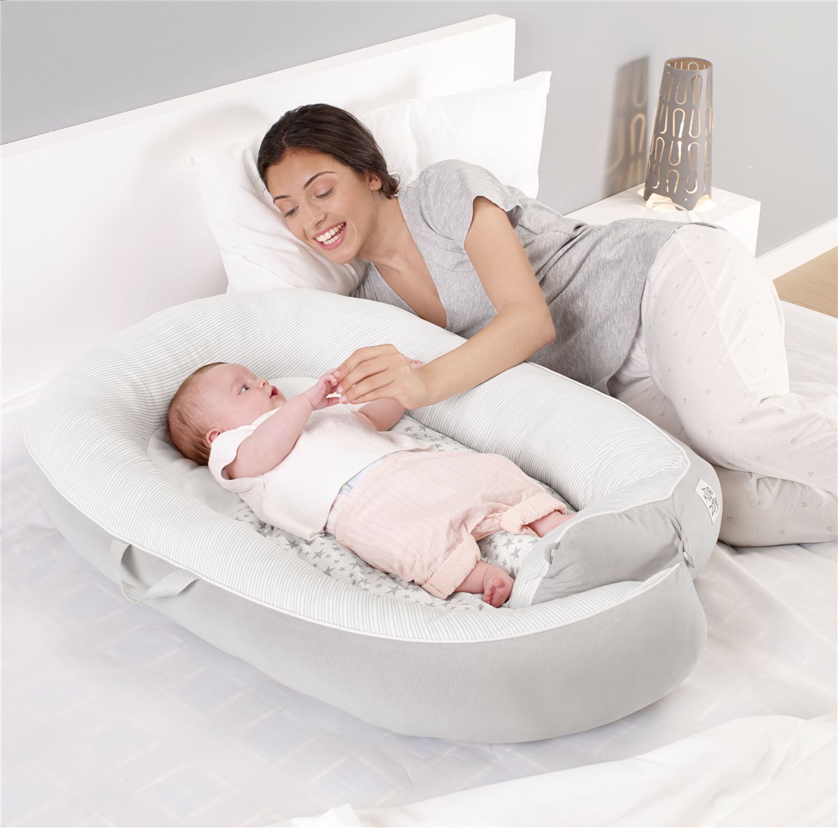 Growing Baby Nest – Soft, Adjustable and Portable Co-Sleeping Baby Lounger (0–4 Years)