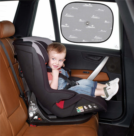 Pop-Up Car Shades 2 Pack UV Window Sunshade 44x35cm