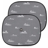 Pop-Up Car Shades 2 Pack UV Window Sunshade 44x35cm