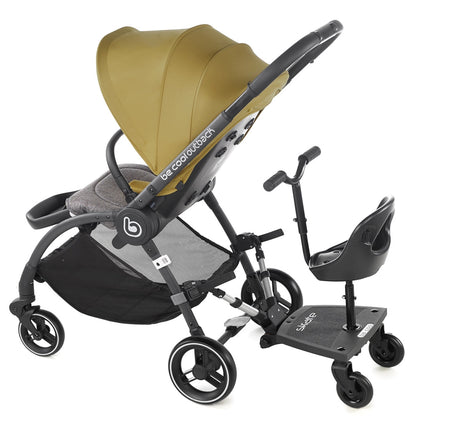 Seat Unit for Skate Buggy Platform - Converts Standing Board into Seated Ride-On