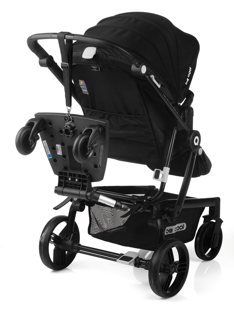 Seat Unit for Skate Buggy Platform - Converts Standing Board into Seated Ride-On