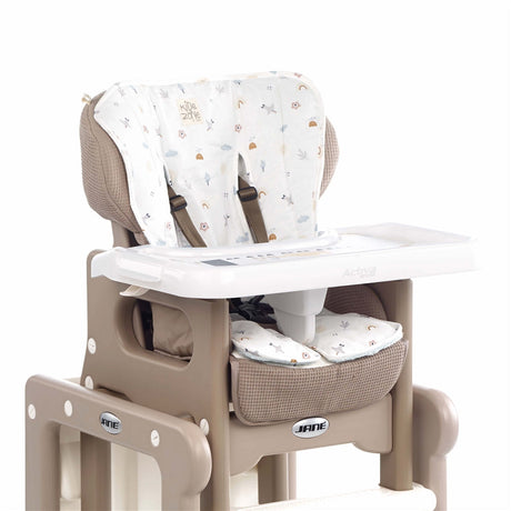 Flappy, Reversible 4in1 Seat Liner / Pad for Pushchairs, Carrycots, Rockers & Highchairs