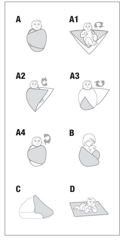 Jane Bamboo Muslin XL 120 x 120 cm