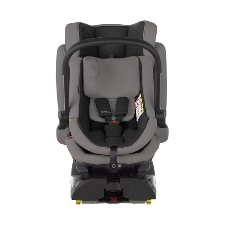Jane Groowy + Nest i-Size Car Seat Combination 40-150cm, 0-12 Years, Matt Black