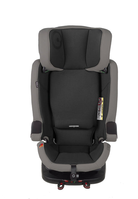 Jane Groowy + Nest i-Size Car Seat Combination 40-150cm, 0-12 Years, Matt Black