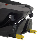 Jane Groowy + Nest i-Size Car Seat Combination 40-150cm, 0-12 Years, Matt Black