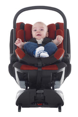 Jane Groowy + Nest i-Size Car Seat Combination 40-150cm, 0-12 Years, Matt Black