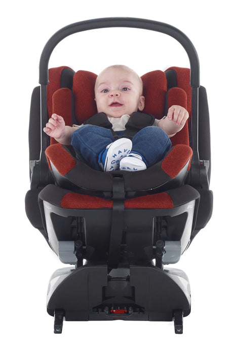 Jane Groowy + Nest i-Size Car Seat Combination 40-150cm, 0-12 Years, Matt Black
