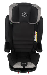 Jane Groowy + Nest i-Size Car Seat Combination 40-150cm, 0-12 Years, Matt Black