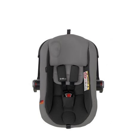 Jane Groowy + Nest i-Size Car Seat Combination 40-150cm, 0-12 Years, Matt Black