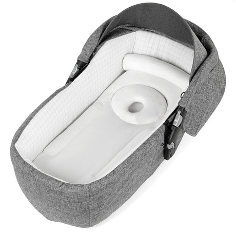 Jané Crosswalk-R All-Terrain Travel System with Carrycot & Koos iSize R1, Tech Mouse / Black Grey